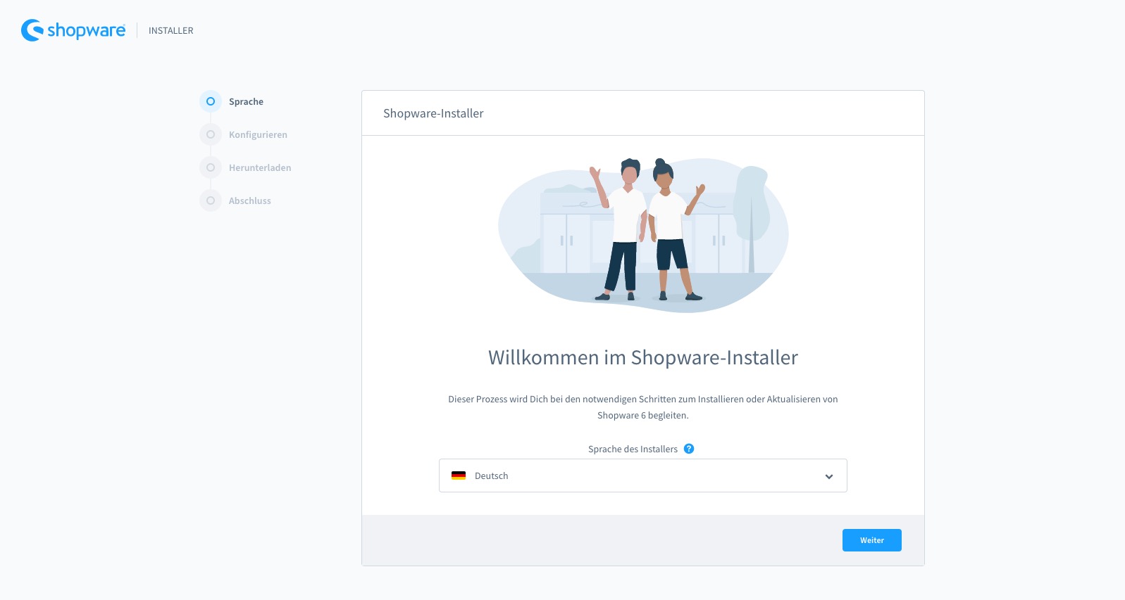 Shopware 6.5 Installer