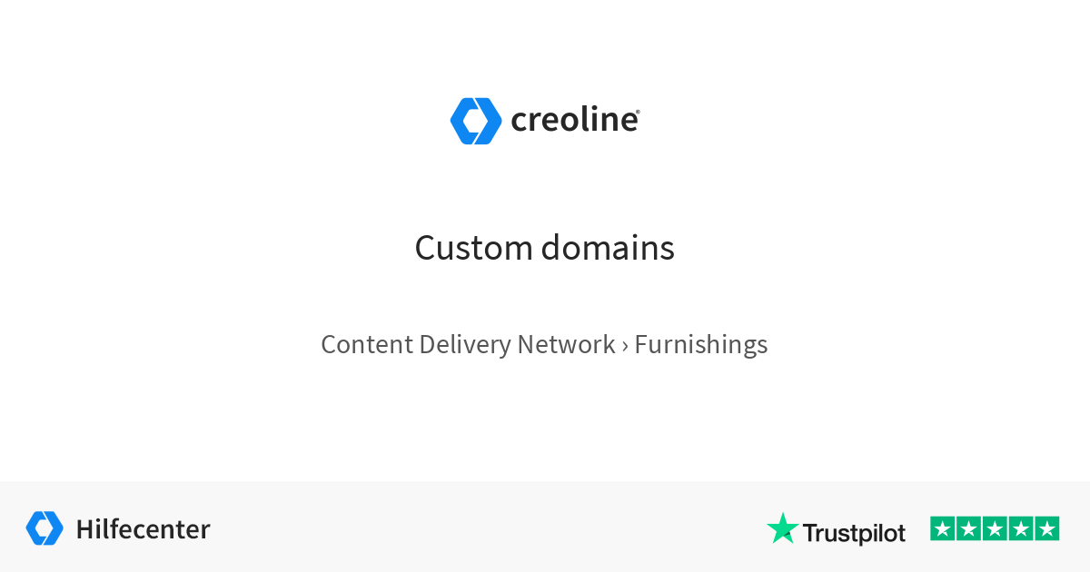 Custom domains