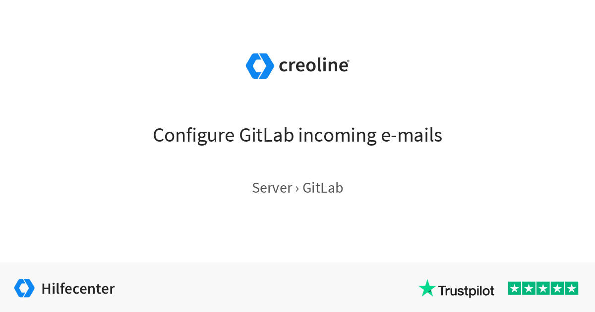 Configure GitLab incoming e-mails