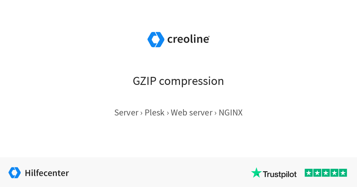 GZIP compression