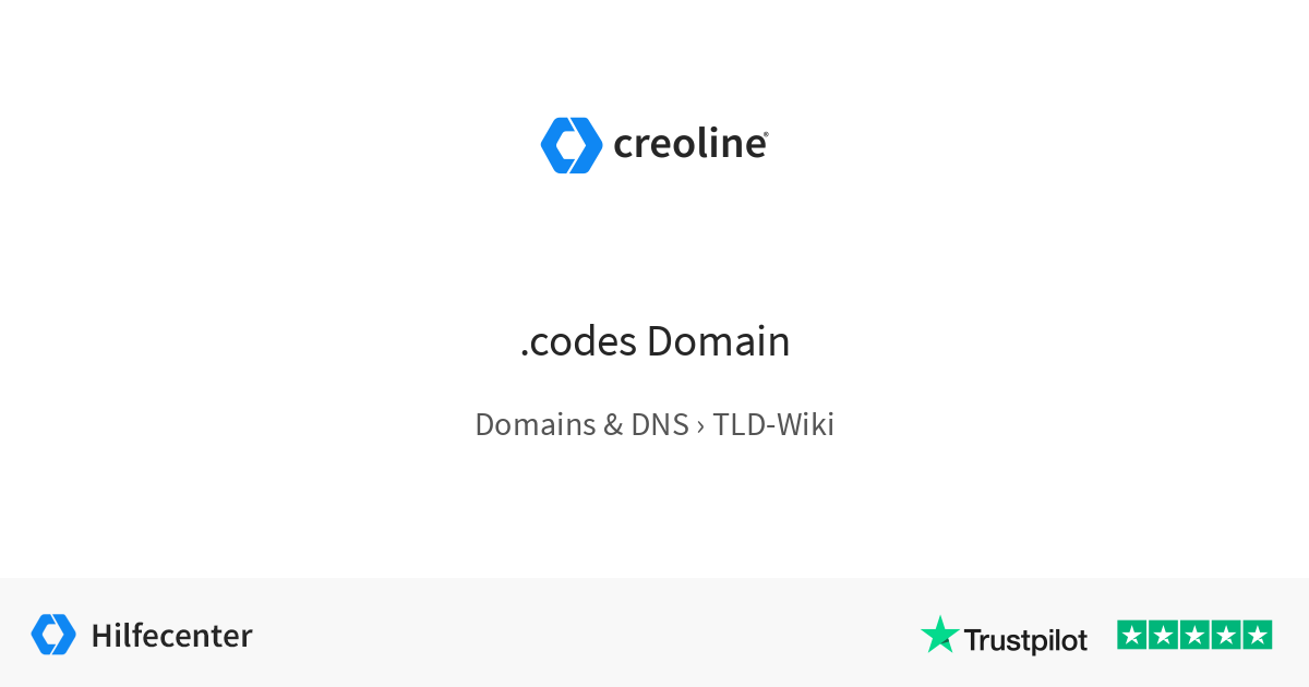 .codes Domain · TLD-Wiki